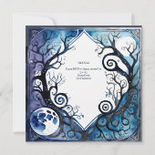 GOTHIC FULLMOON HANDFASTING UITNODIGINGEN CELTIC (Achterkant)