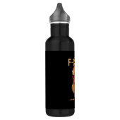 Gothic Funny Humor Crow F-Caw-F Waterfles (Links)