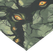 Gothic Garden Goblincore Creepy Eyes Halloween Tafelkleed (Gekanteld)