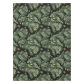 Gothic Garden Goblincore Creepy Eyes Halloween Tafelkleed (Voorkant)