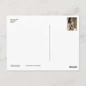 Gothic gargoyle briefkaart (Achterkant)