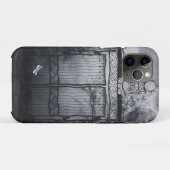  Gothic Gates & Volle Maan Case-Mate iPhone Case (Achterkant (horizontaal))
