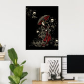 Gothic Geisha Poster (Thuiskantoor)
