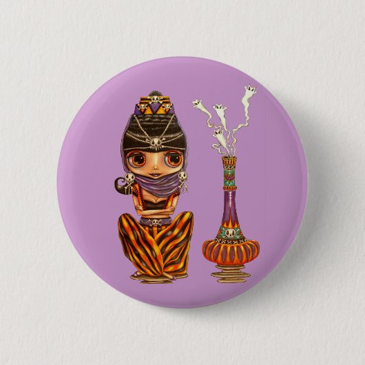 Gothic Genie Button (Voorkant)