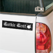 Gothic Gent Bumpersticker (Op Truck)