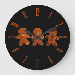Gothic Gingerbrood Men Grote Klok