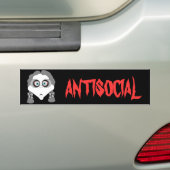 Gothic Girl Bumpersticker (Op auto)