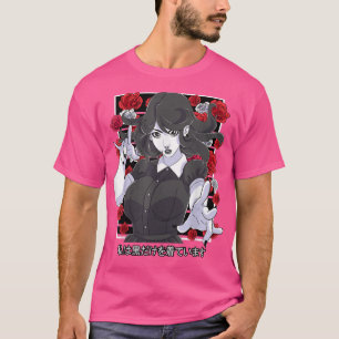 Gothic Girl Gothic Witch Anime Aesthetic Horror T- T-shirt
