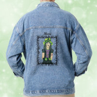 Gothic Girl Groen Pet Tattoos barbed zwart Lijst