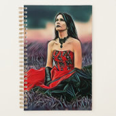 Gothic Girl Sitting Planner (Voorkant)