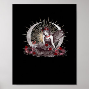 Gothic Girl Whimsigoth Classic Poster
