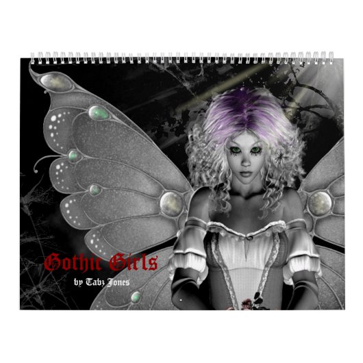 Gothic Girls 2018 Calendar Kalender (Hoes)