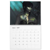 Gothic Girls Fantasy Art Agenda Kalender (Mar 2027)