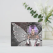 Gothic Girls Forest Fae Briefkaart (Staand voorkant)