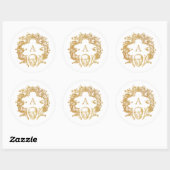 Gothic Glam Halloween | STICKER | Wit (Vel)