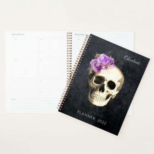Gothic Glam Skull Specialized 2022 Planner (Display)
