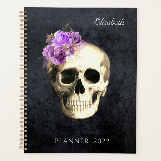 Gothic Glam Skull Specialized 2022 Planner (Voorkant)