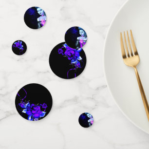 Gothic Glow Skelet Schedel Meisje Halloween Feest Confetti