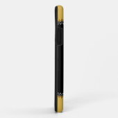  Gothic Gold+Black Lace Monogram iPhone 5 Case-Mate iPhone Case (Achterkant/rechts)