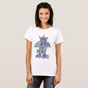 Gothic Gothic Dark Unicorn UNIQUE-CORN T-shirt
