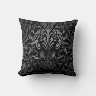 Gothic Gothic Design Black & White Kussen