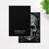 Gothic Gothic Skull Earring Display Kaart (Bureau)