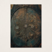 Gothic Gothic Spiderweb die Kaart voor beeldscherm (Achterkant)