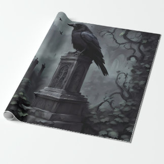 Gothic Graveyard thema Cadeaupapier