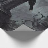 Gothic Graveyard thema Cadeaupapier (Hoek)