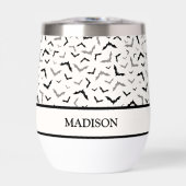 Gothic Halloween Black Bat Wedding (Avant)