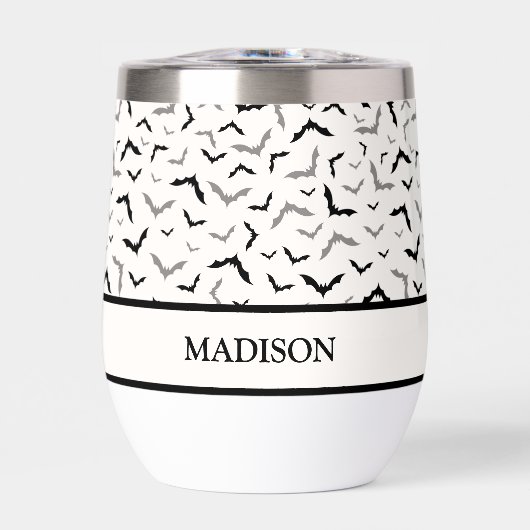 Gothic Halloween Black Bat Wedding (Avant)