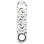 Gothic Halloween Black Bat Wedding Speed Flessenopener (Achterkant)
