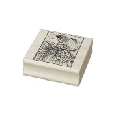 GOTHIC HALLOWEEN BRUID, BAT VEIL RUBBER STEMPEL (Stempel)