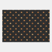 Gothic Halloween Copper and Black Set van 3 Inpakpapier Vel (Voorkant)