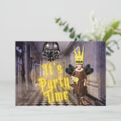  Gothic Halloween Costume Party Kaart (Staand voorkant)