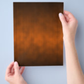 Gothic Halloween Ombre Background Art Flyer (Hand)