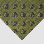 Gothic Halloween Skulls Tissuepapier (Detail)