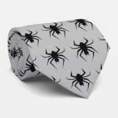 Gothic Halloween Spider Stropdas (Opgerold)