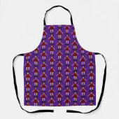 Gothic Halloween Vampire Lady Patterned Schort (Voorkant)