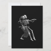 Gothic halloween wedding Invitation (Dos)
