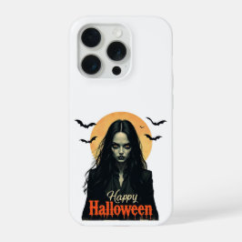 Gothic Halloween Witch iPhone 15 Pro Hoesje