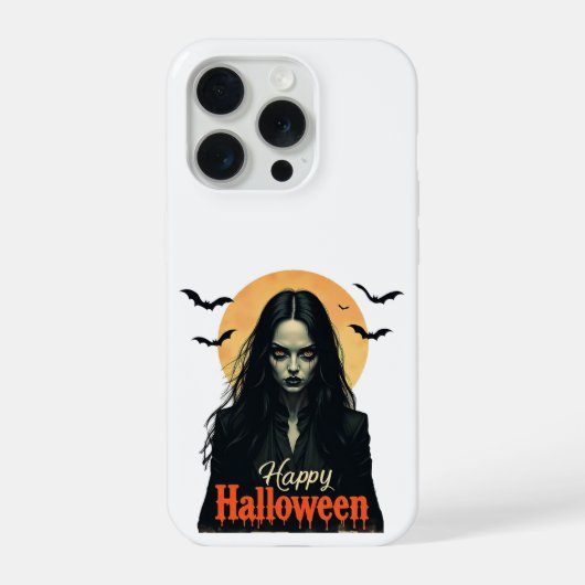 Gothic Halloween Witch iPhone Hoesje (Achterkant)