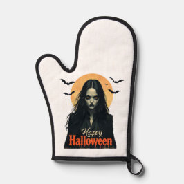 Gothic Halloween Witch Ovenwant