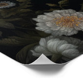 Gothic Hare And Moon Art Print Poster (Coin)