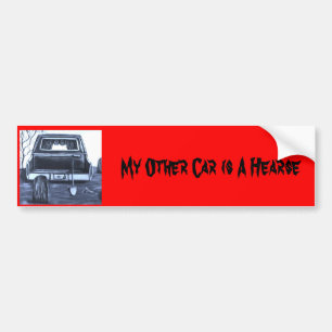 Gothic Hearse Bumpersticker