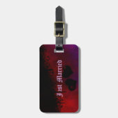 Gothic Heart Bagagelabel (Voorkant verticaal)