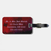 Gothic Heart Bagagelabel (Achterkant horizontaal)