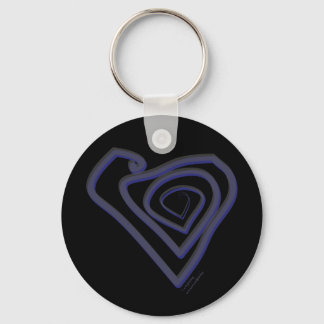 Gothic Heart Keychain. Sleutelhanger