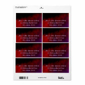 Gothic Heart Label (Full Sheet)