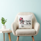 Gothic Heart New Dad T-shirts en cadeautjes Kussen (Stoel)